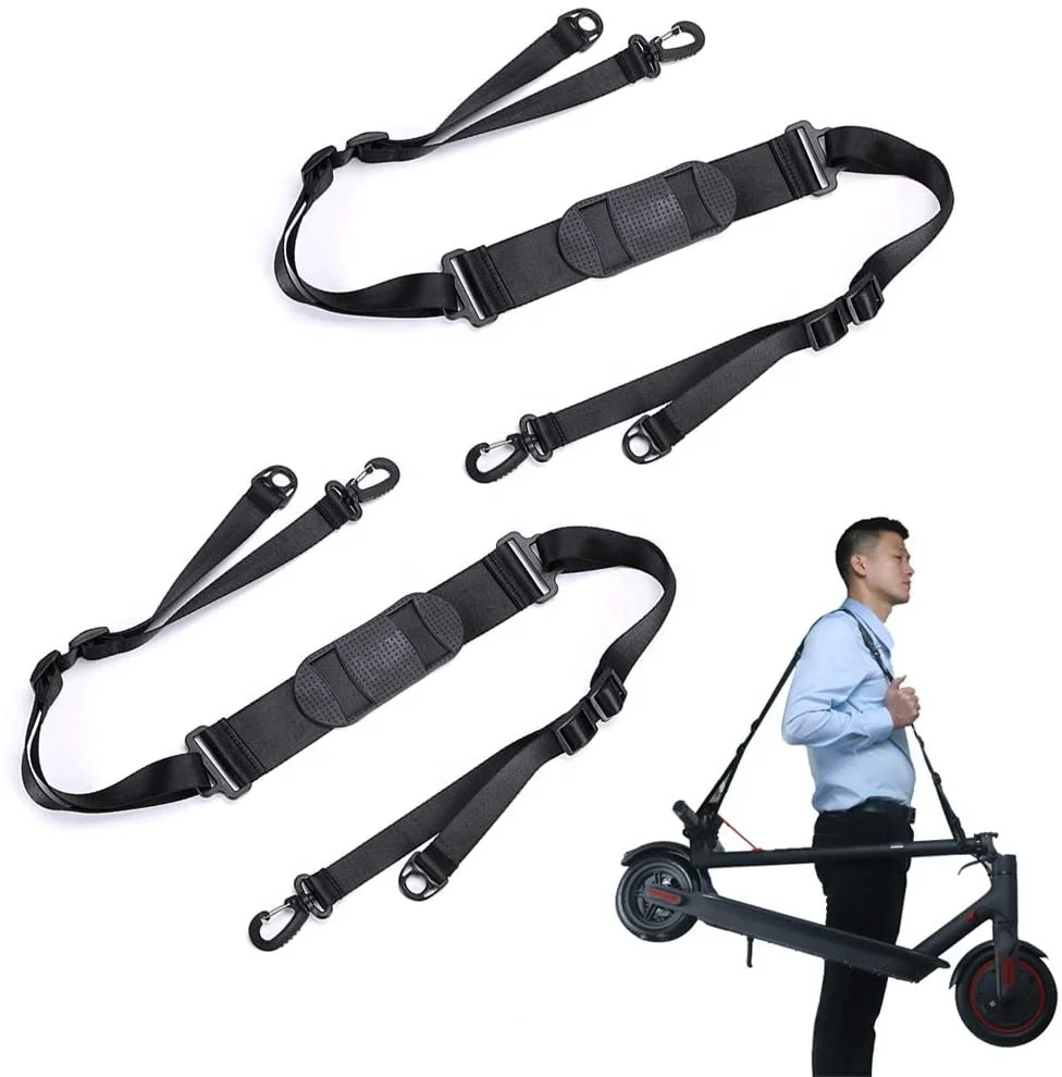 Wholesale adjustable scooter shoulder strap scooter carrying straps