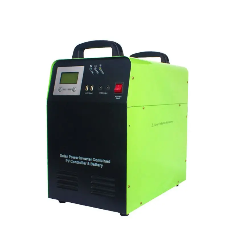 500w 300w 1kw Household Or Outdoor Small All In One Solar Energy Systems Portable Solar Power Generator Station