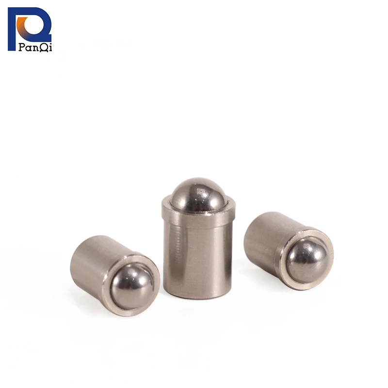 Standard spring load Press-On Type stainless steel Retractable Press Fit Spring Plunger GN614 Ball