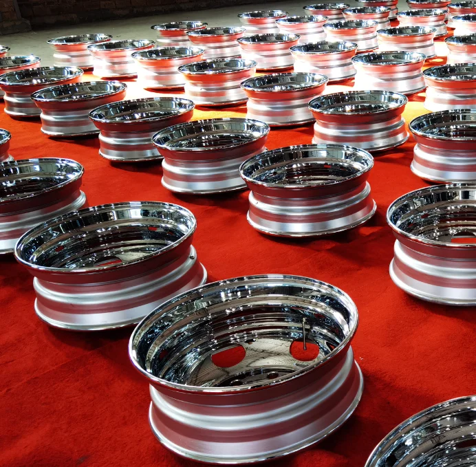 chrome steel wheels 22.5 high quality steel wheel rim 22.5 weight new passenger car wheels