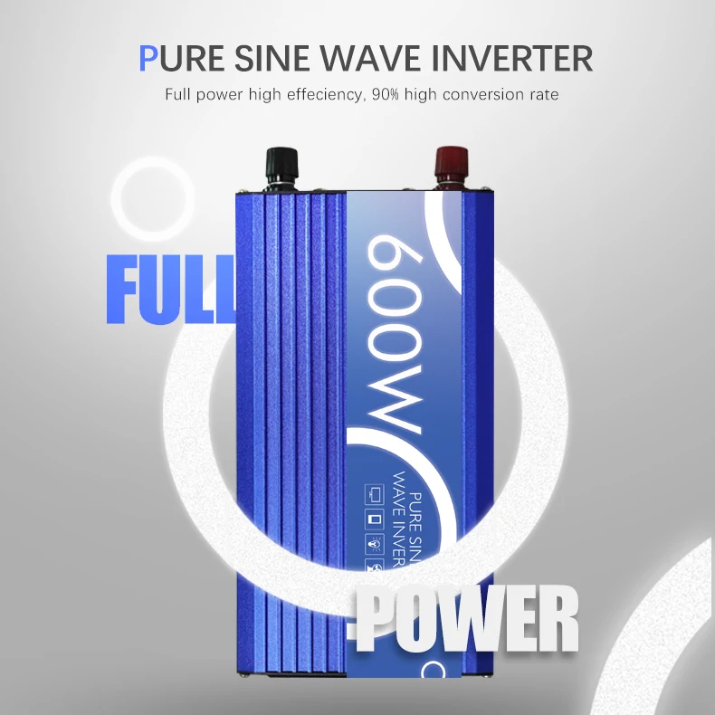 2023 Low Price New Batterie Inverter 12V 24V Off grid Solar Panels System 1500 2000 3000 watt kva Pure Sine Wave Power Inverter