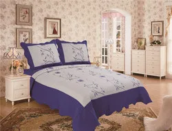 Bedspread Set Quilting Microfiber Factory Direct Bedding Quilts Made In China Coverlet for Bedroom Wholesale Quilt Set