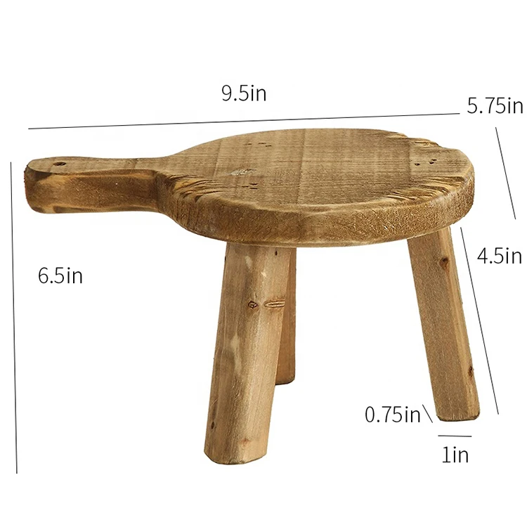 Новый дизайн, прямоугольный стул, деревянная подставка с ручкой