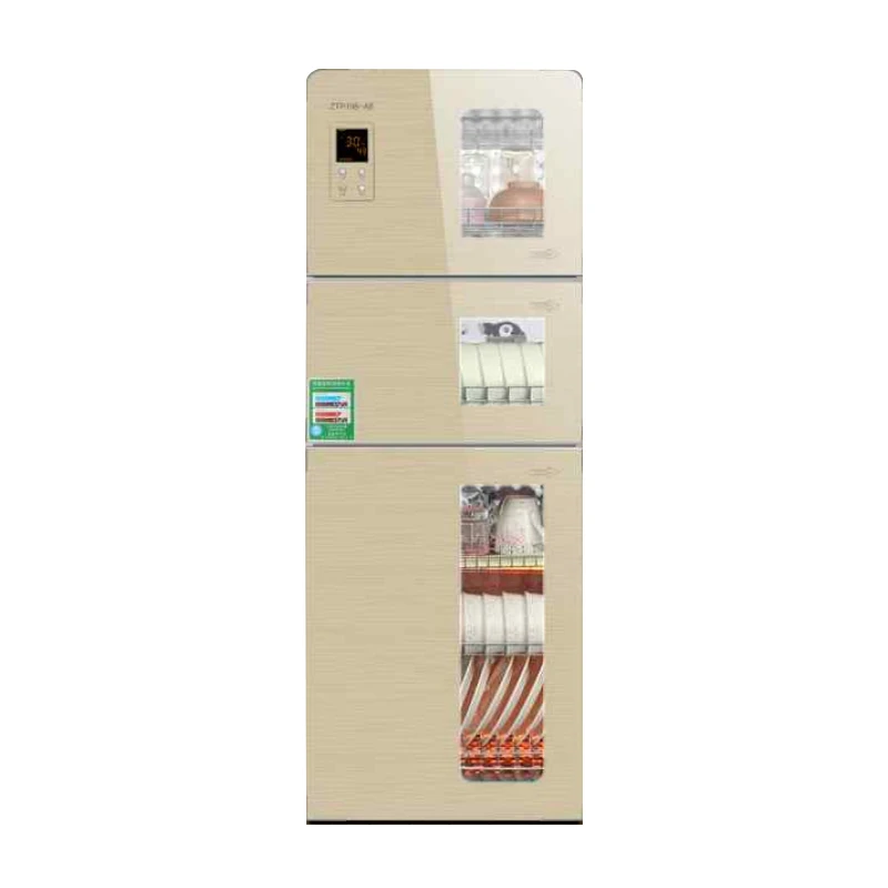 A8 Three-Door Household Factory Provided Vertical Dish Sterlizer Clean Tableware Disinfecting Cabinet
