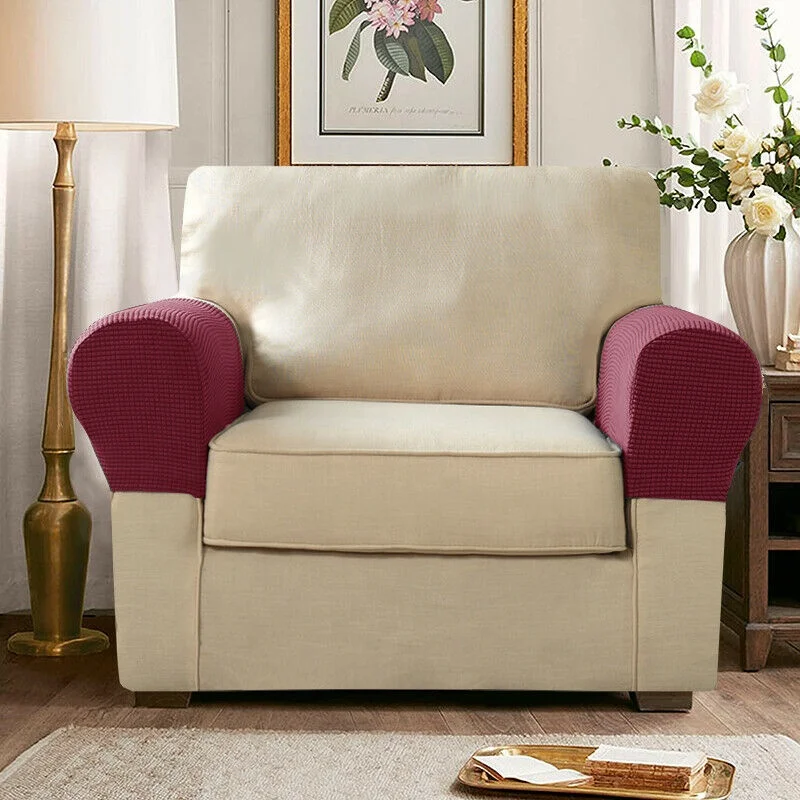 copri divano Universal Chair Arm Protector Cover Sofa Couch Armchair Covers Armrest Stretch