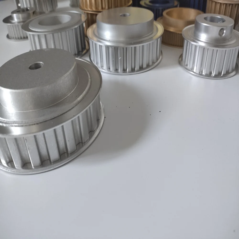 H ATN20 Timing Pulley Synchtonous Carbon Steel Castiron Aluminum Alloy Engineering Plastics