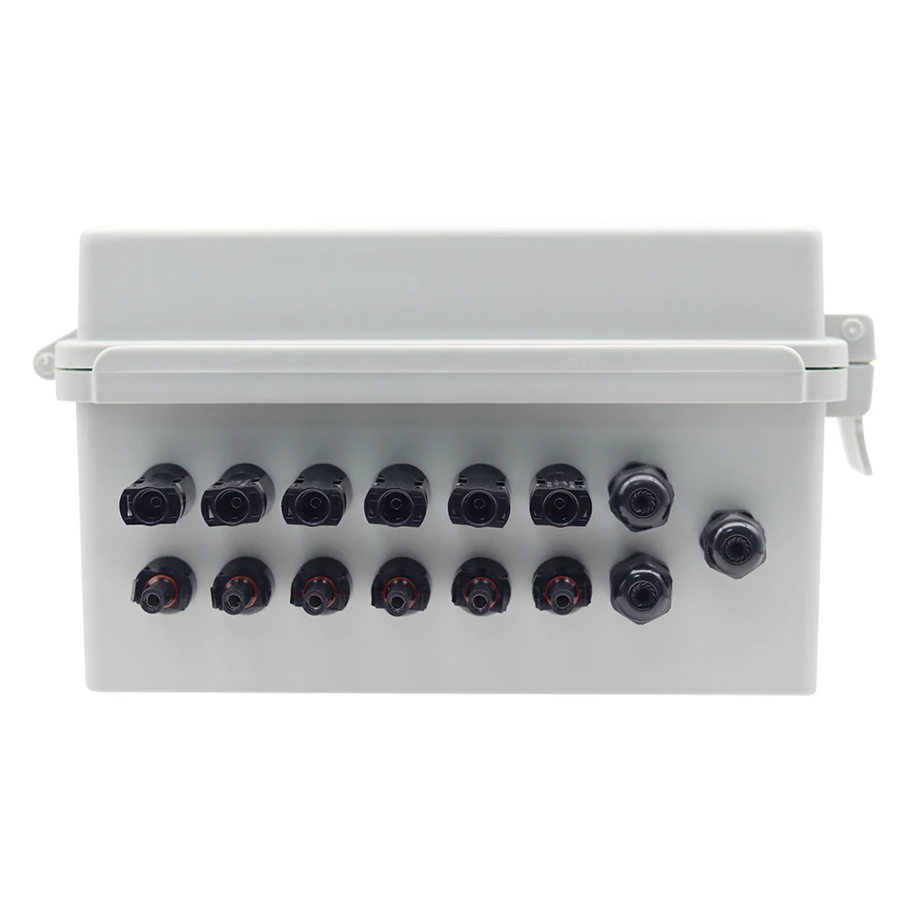 DATAI Dc 6 in 1 out 6 strings 600v 1000v Ip65 solar dc combiner box