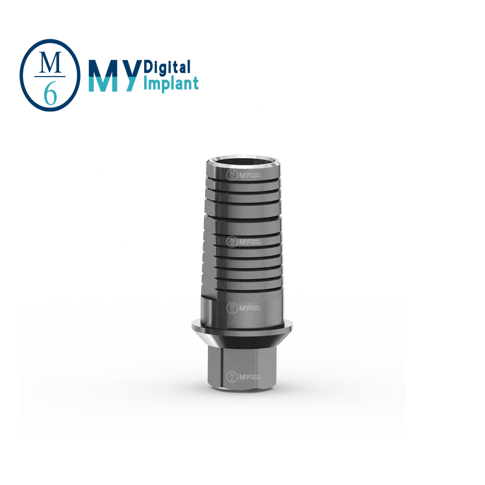 Zimmer tapered screw-vent implant compatible titanium dental implant tibase abutment