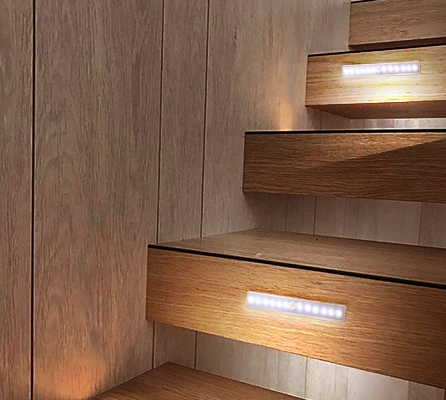 Indoor Safety Comfortable  Under Cabinet Lighting 3 Mode Magnetic USB Charge  Motion Sensor LED Night Light