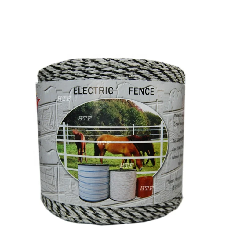 Highest Standard Electric Farm Fence Polywire UV-resistant Wood PVC Steel Frames Galvanized Pressure Garden Security Panels