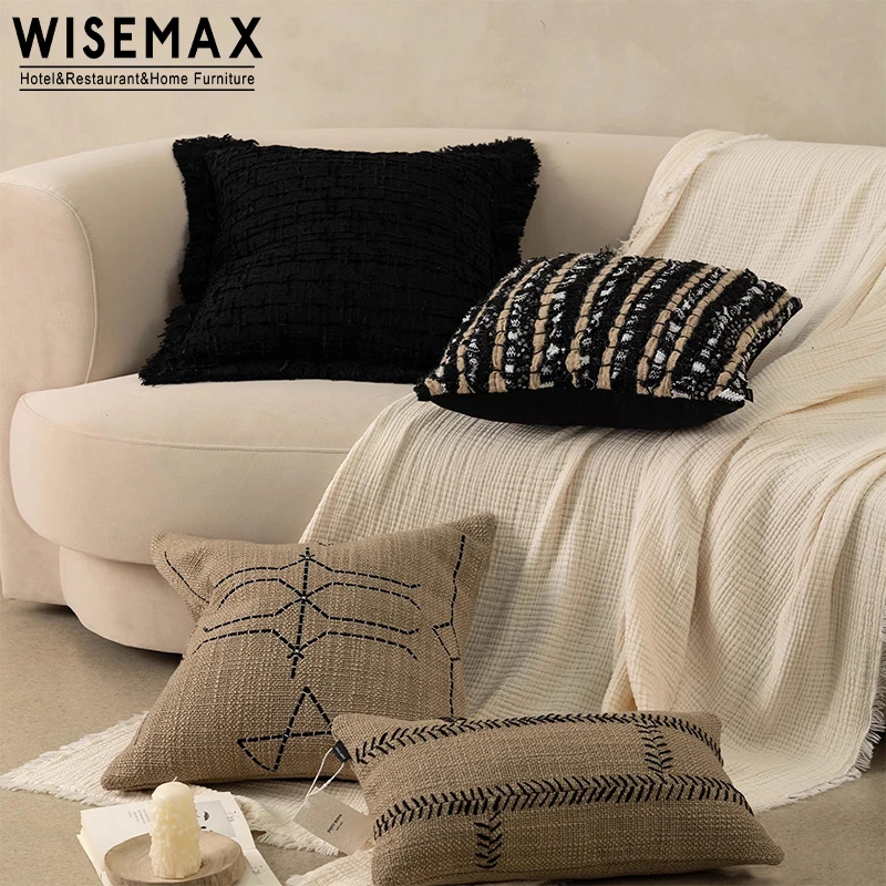 WISEMAX мебель Лидер продаж удобные украшения квадратная диванная подушка для отеля спальни Декоративная Подушка домашнего декора