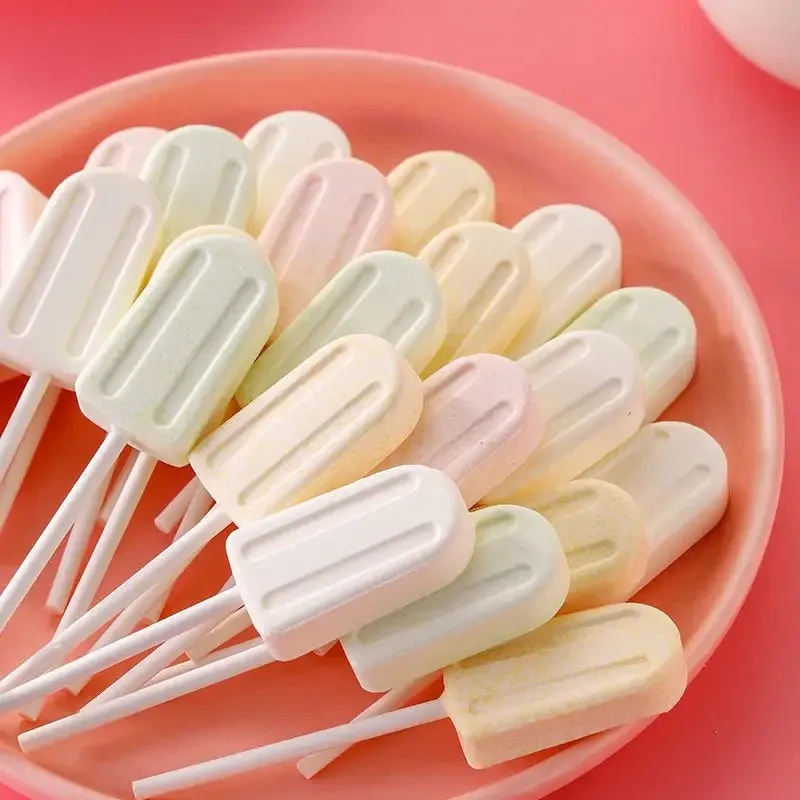 Изготавливаемые на заказ конфеты в форме головы коровы оптом молоко конфеты вкусные Мультяшные изображения забавные детские снэки молочный леденец