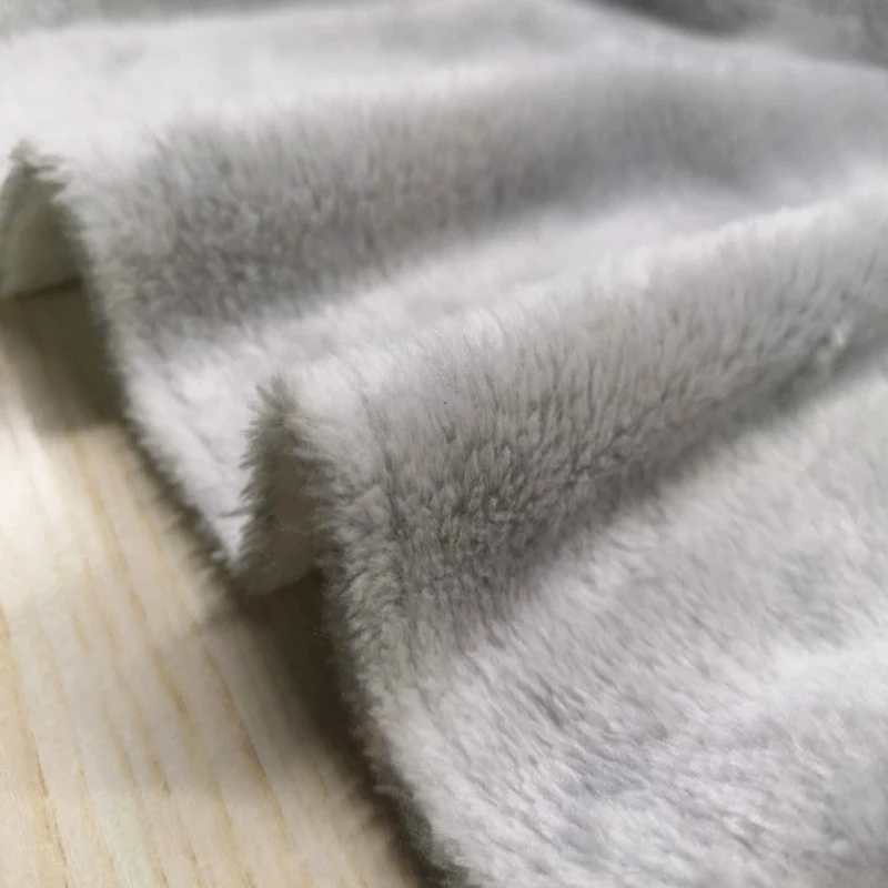 flannel fleece luxury double sided fabric stretch velvet sofa fabrics material wholesale for sofa toy clothing fabric