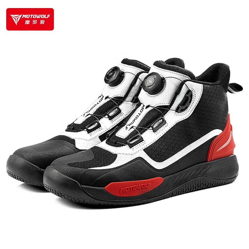 MOTOWOLF motorcycle boots Off-Road racing boots for man motocross adventure boots shoes