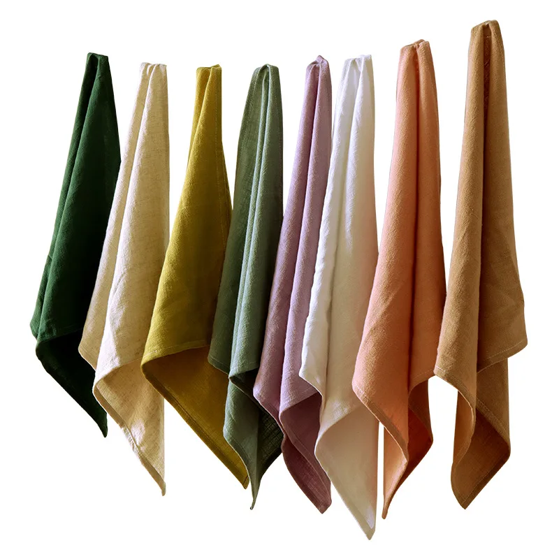 Hemstitch обеденные салфетки из натуральной ткани скатерть 40x40 см
