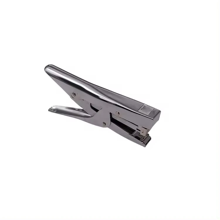 Tapler Metal Plier Stapler Student Stationary Office Binding Machine Paper Binding Hand Grip Staplers Paper Binding Supply