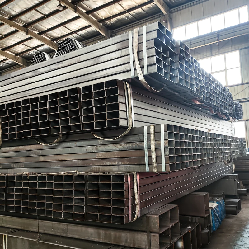 hollow 50 x 30 50 x 50 50 x 100 ms iron pipe box section steel price