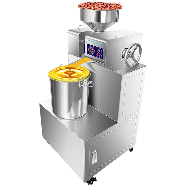 Commercial Use Peanut/avocado/soybean/ Screw Coconut Oil Cold Oil Press Machine Palm Oil Provided Automatic Palm Fruit
