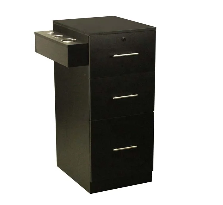 Профессиональная модная Большая деревянная мебель для салона красоты, Парикмахерская станция, шкаф для салона