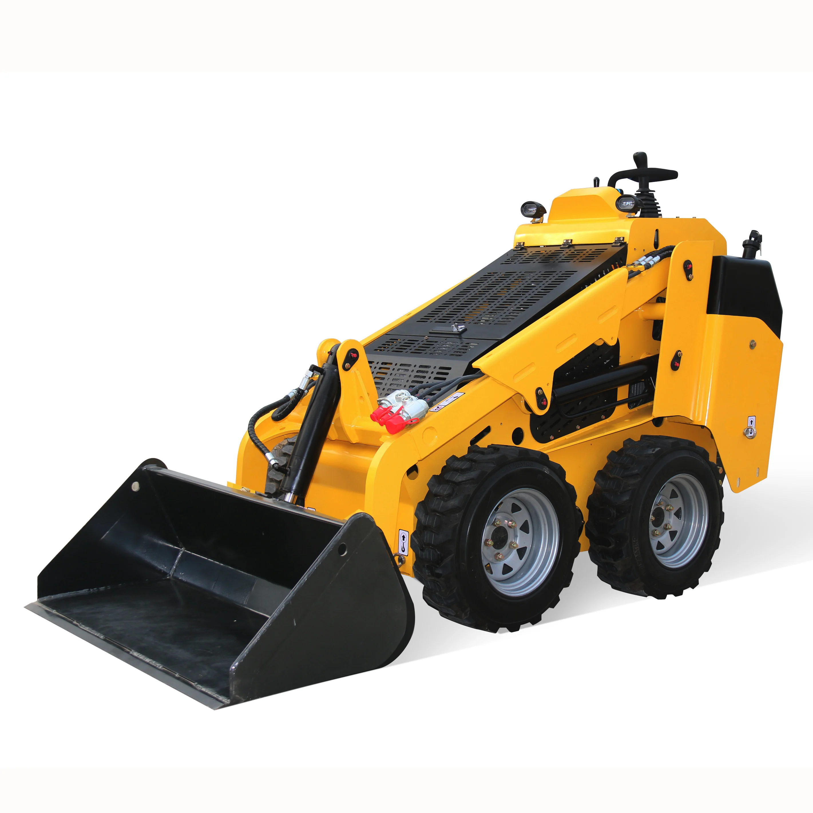 Мини-погрузчик с бортовым поворотом компактная конструкция 23hp 2023 китайский новый бренд VMENG дизельный мини-погрузчик двигателем EPA & EURO 5