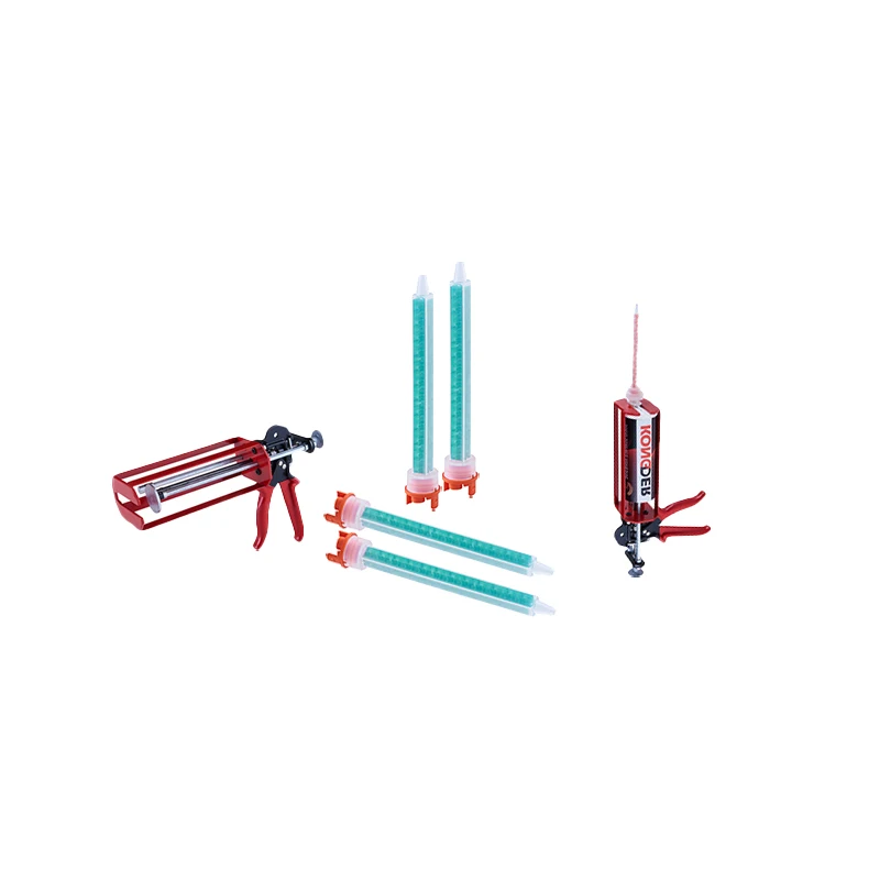 KONGDER 250&490ml Manual glue gun tip is easy to use glue glue gun static mixer fast curing bathroom curing mixing tube