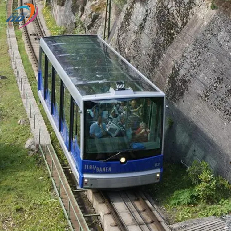 Safe and Stable Large Outdoor Mountain Scenic Area Sightseeing Car Mountain Rail Car