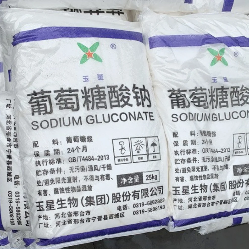Construction Admixture Industrial Cleaning Chemical Sodium Gluconate