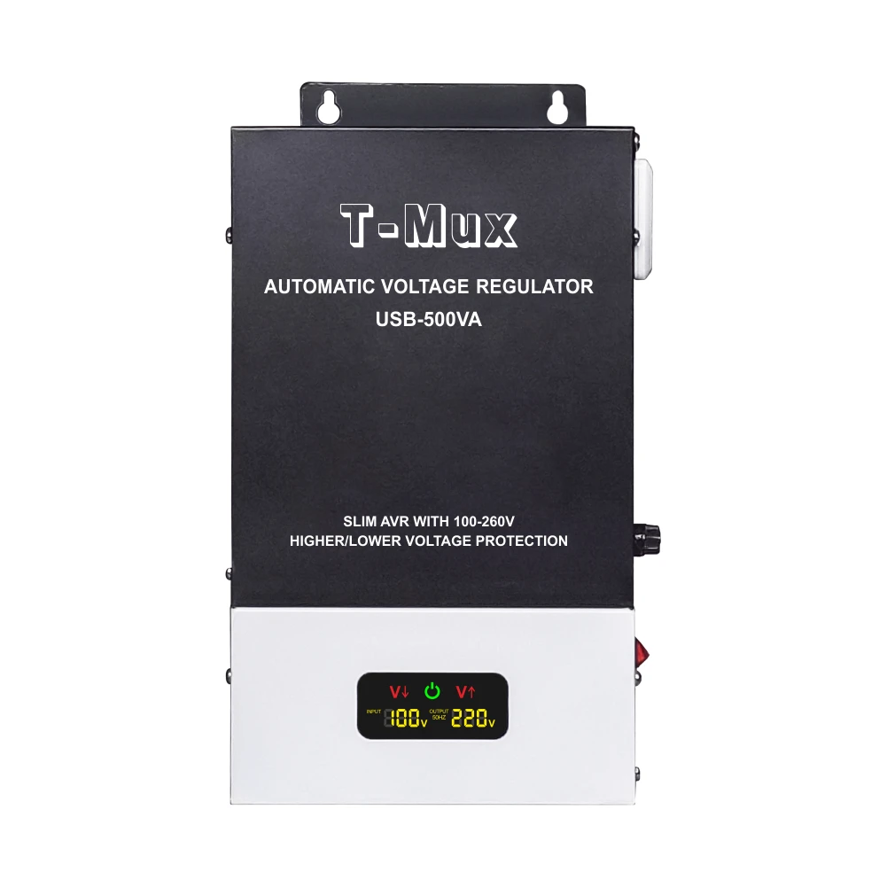 Stabilizer 500Va 1000Va  AC220V Wall-mounted automatic voltage regulator AVR for home appliance