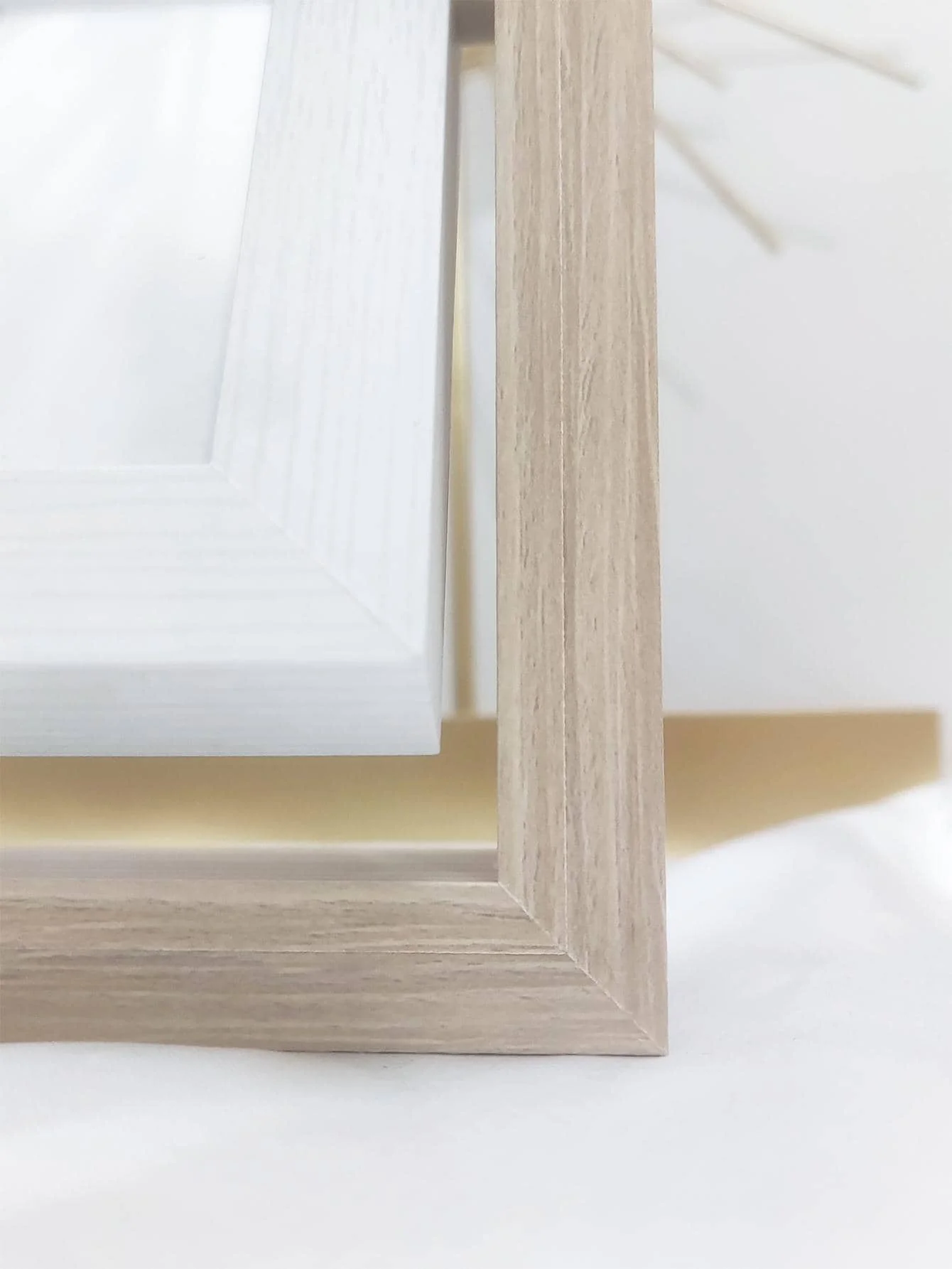 MDF wood photo frame 4*6 5*7 6*8 rotating picture frames creative  fashionable with natural modern style wholesale