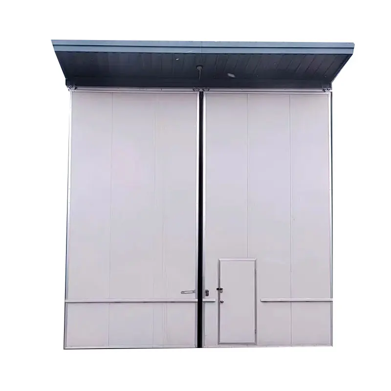 Custom High Quality workshop warehouse high speed industrial flat door