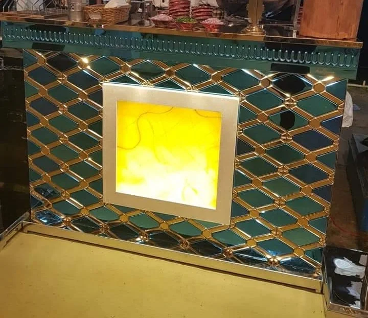 Sheets Design Restaurant Bar Counter 201 Stainless Steel Metal Antique Modern stainless steel sheets