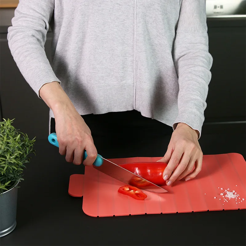 Silicone chopping board Non-slip Flexible cutting anti bacteria Dishwasher safe BPA-free Food-grade silicone Heat-resistant Eas