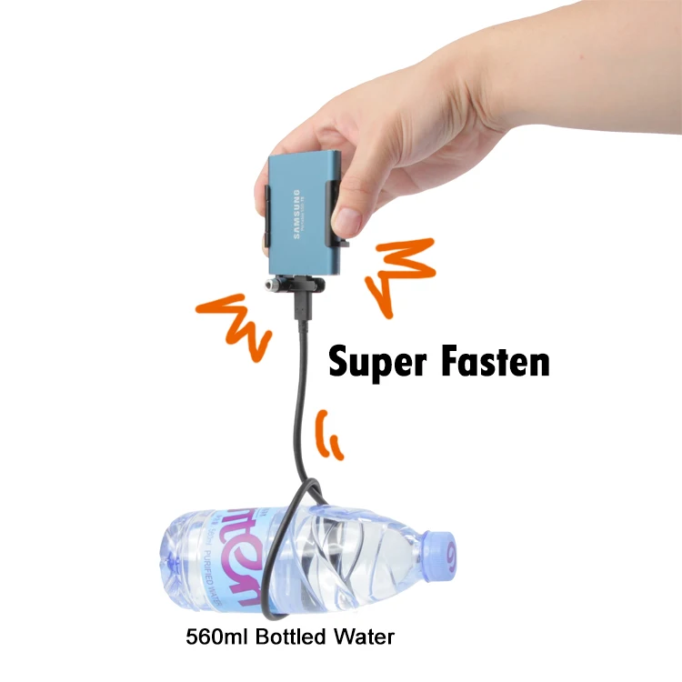 Hot-Sale SSD Clamp with Cold Shoe Mount Bracket Camera Mounts for Samsung T5 SSD Clamp for BMPCC 4K Camera USB-C Cable Clamp