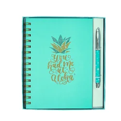 2020 новый дизайн, милый офисный блокнот и набор ручек, индивидуальная печать, деловые канцелярские принадлежности, подарочный набор