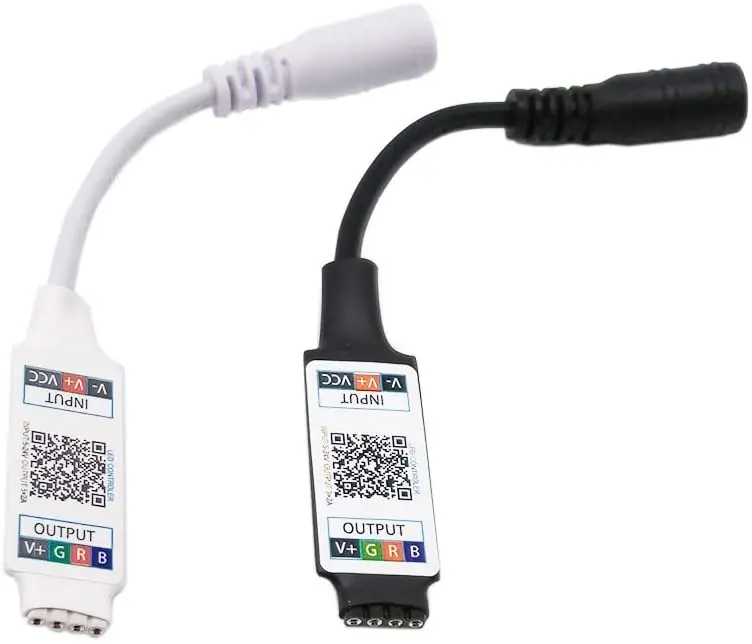 ESann 12 вольт DC PWM Smart Android музыкальный телефон синий зуб RGB Светодиодная лента