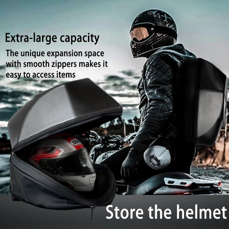 Fashion waterproof Bluetooth DIY  motorcycle helmet LED display bag with USB charger outdoor riding backpack