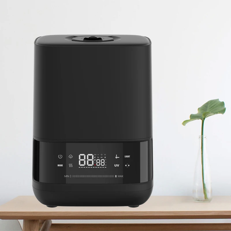 RUNAL 6L Heat Steam Humificador Humidificateur Umidificador De Ar Humidificador Smart Ultrasonic Air Humidifier For Home Bedroom