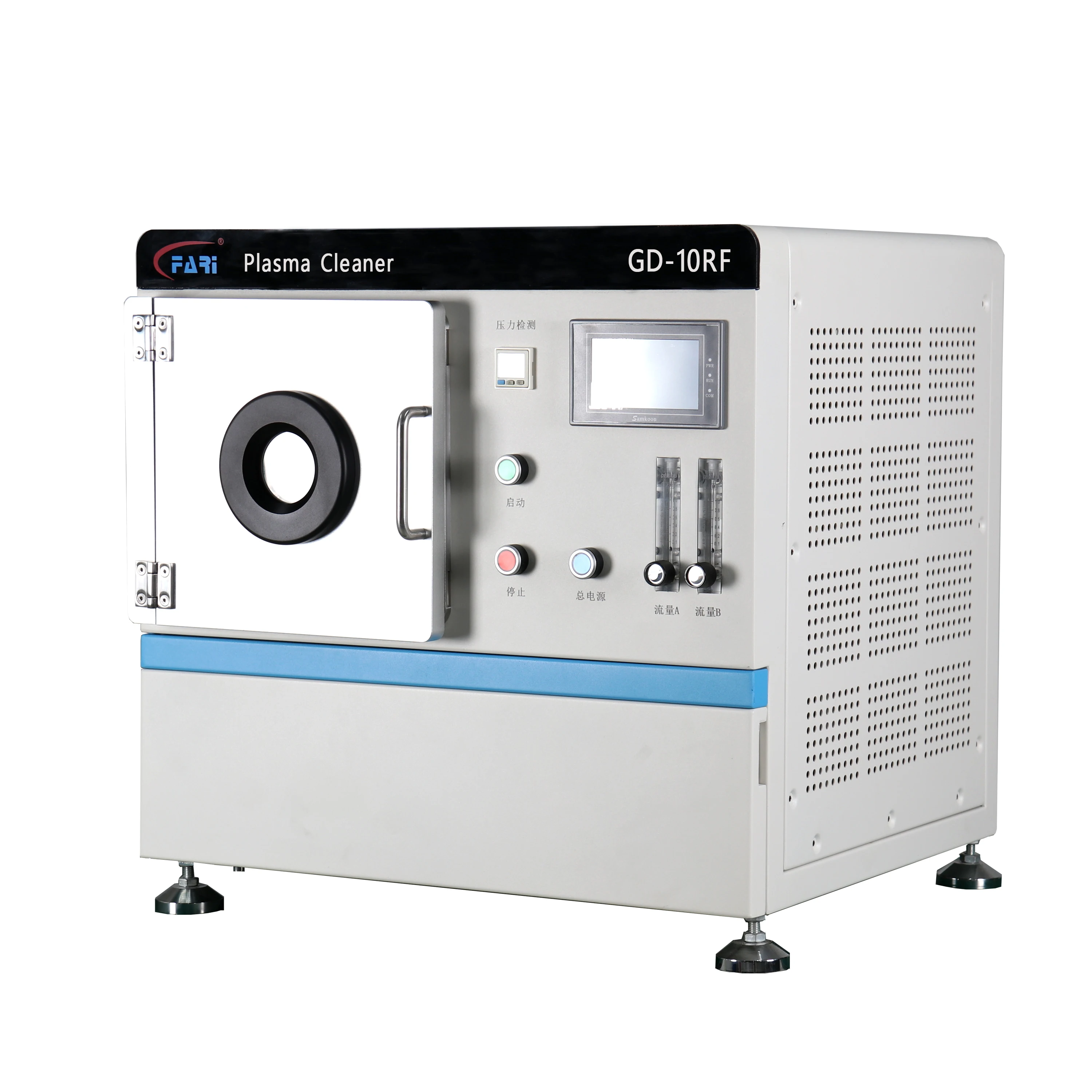 Tabletop Plasma Cleaning Machine for University Experiments for Semiconductor Surface Modification With Vacuum Pump