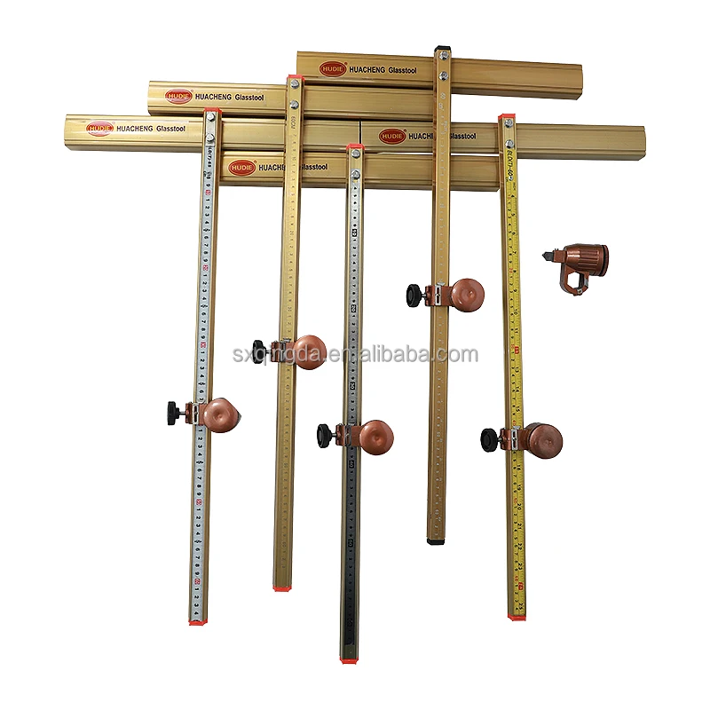
QINGDA manufacture direct sale aluminium alloy t glass cutter 