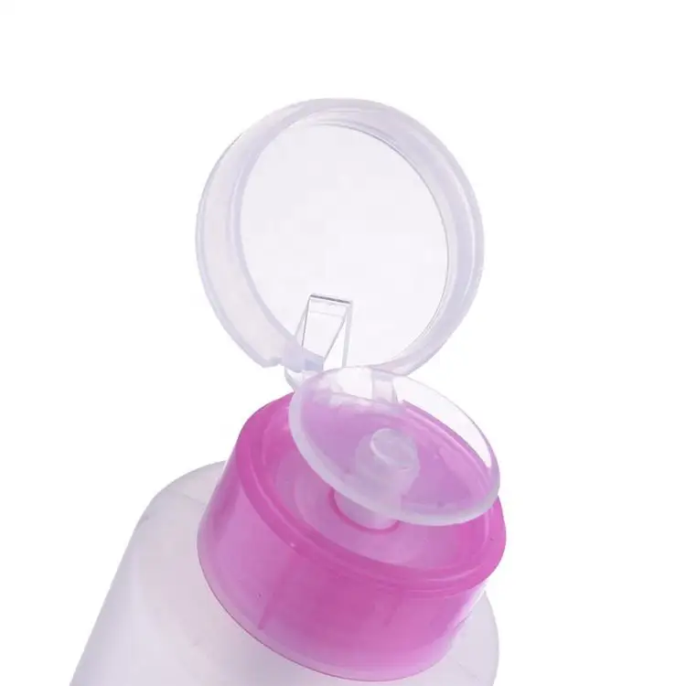 supplier Hot selling cosmetic nail pump bottle for acetone polish remover or make up remover manufacturer wholesale
