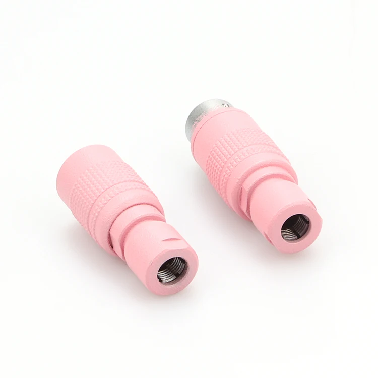Pink YC8 4pin Connector Male Female Mini Push Pull Connector Detachable Connector