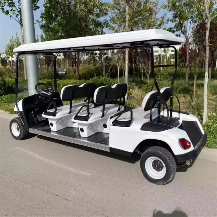 Chinese Supplier High Quality Golf Cart 6 Seats Buggy Car Electric Golf Carts