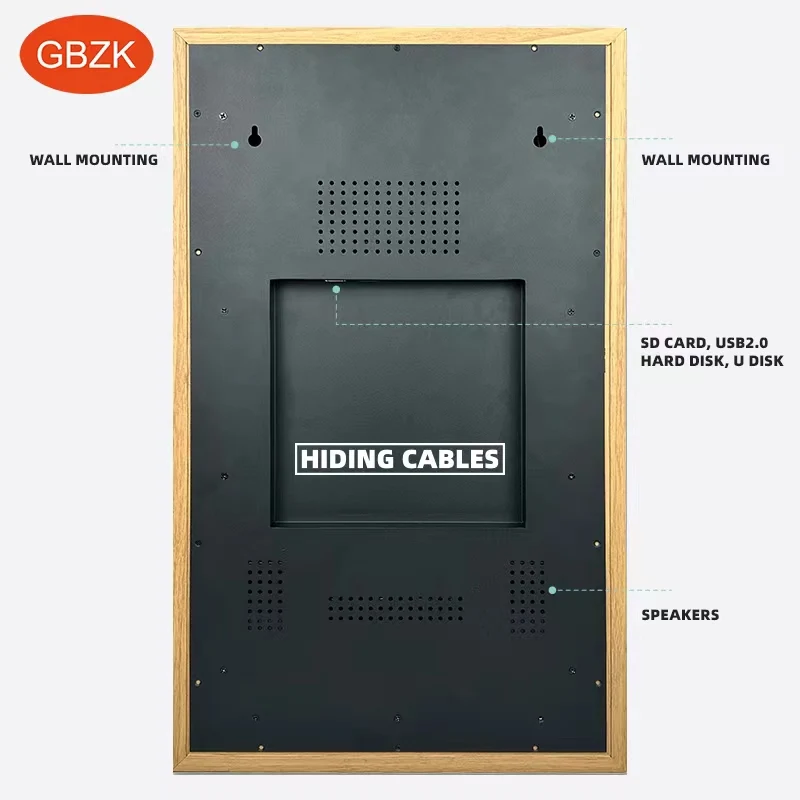 Factory Manufacturer Digital Signage Advertising Machine,21.5 Inch Retail Display Vertical & Horizontal LCD Advertising Screen