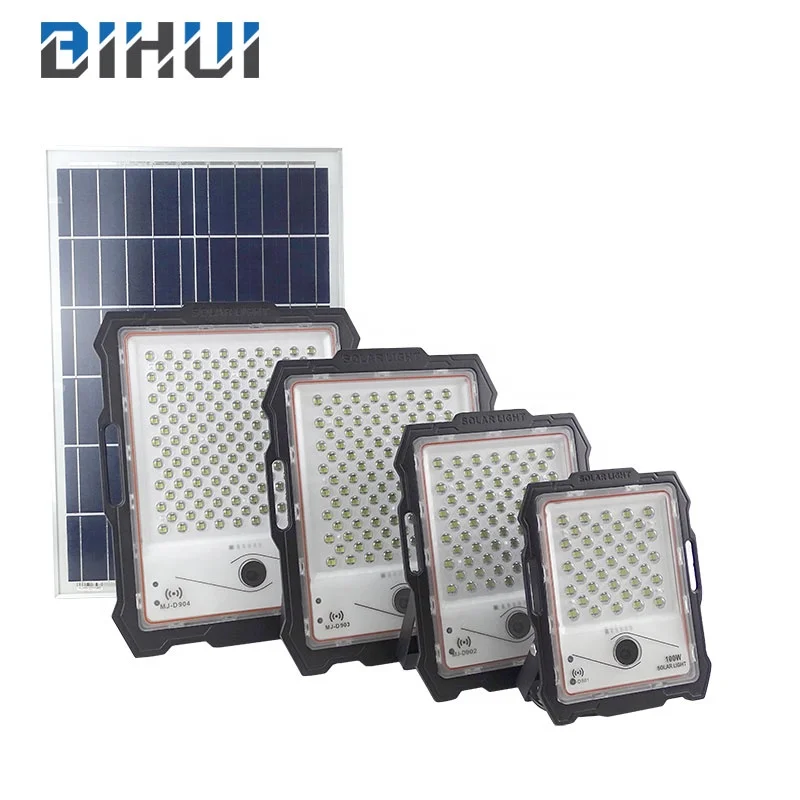 New design Transformer 1080P 100W outdoor solar street light with camera