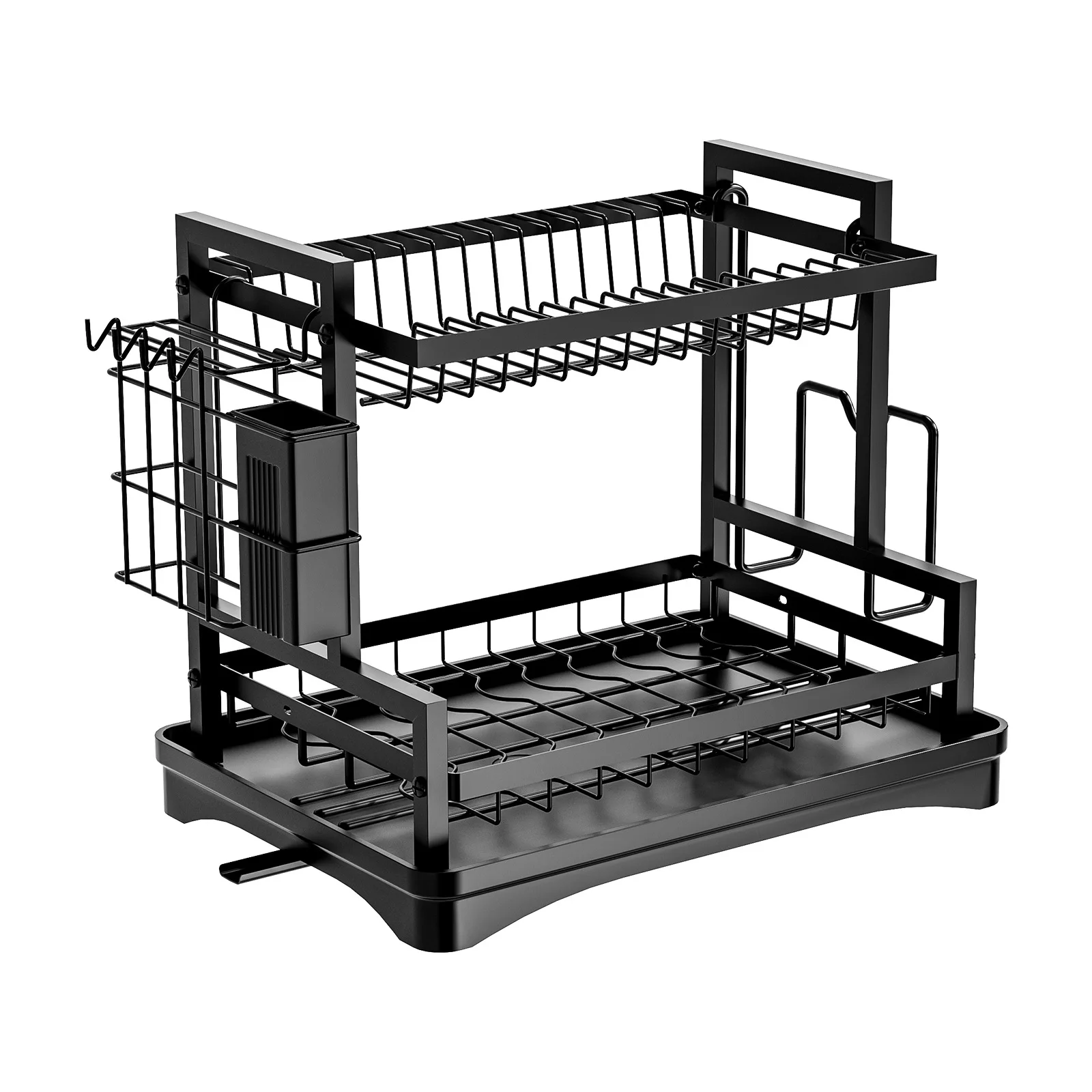 Hot selling Home Kitchen Metal Factory Supplier Wire Dish Rack Kitchen Utensil Rack Dish Drainer
