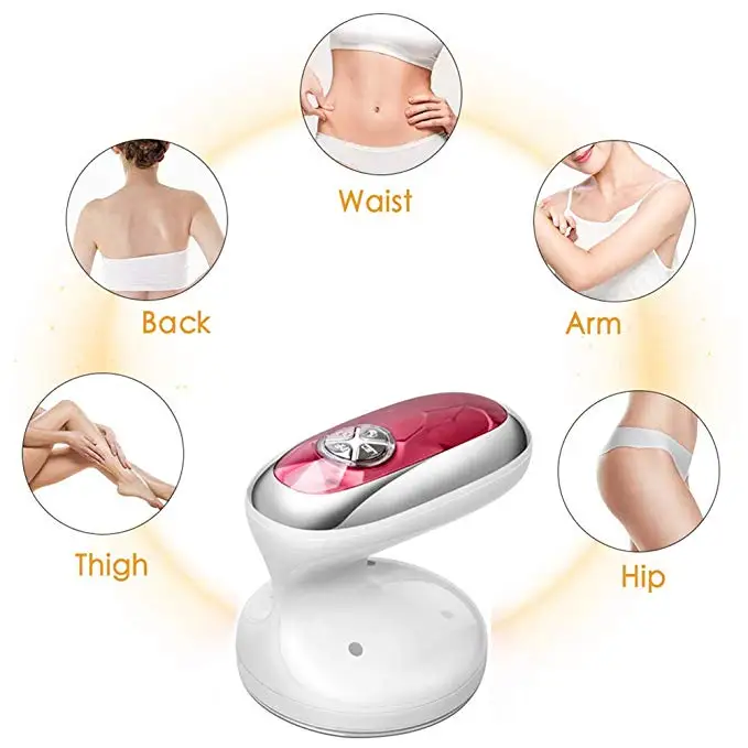 3 in 1 Triggers Body Handheld Cellulite Massager Toned Skin Body Fat Electro Stimulation Cavitation Slimming Equipment