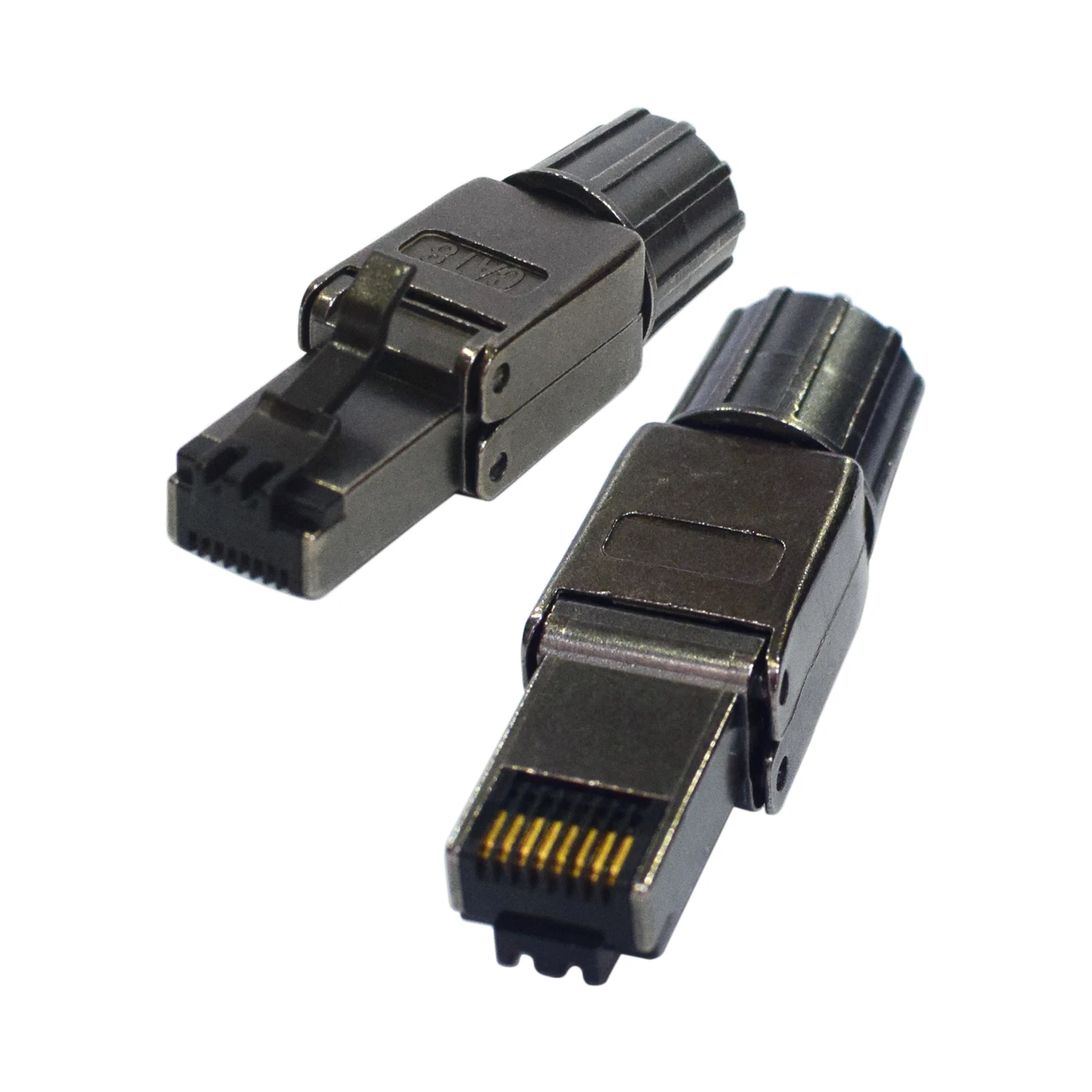 FTP Toolless Rj45 Модульный штекер 8P8C экранированный Cat7 Cat8 коннектор