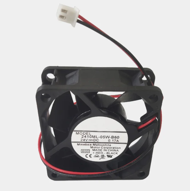 2410ML-05W-B69 6025 24V 0.17A 5W Dual Ball Inverter Heat Heat Ball Fan Server Fan