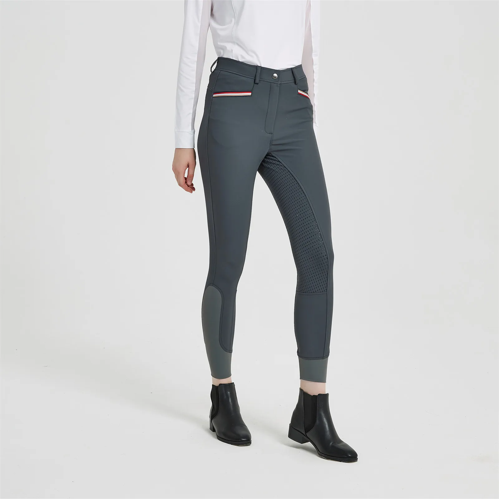 Equine Riding Leggings Female Grip Horse Riding Legging Women Horse Breeches Wholesale Riding Pants Tights Equestrian Clothing