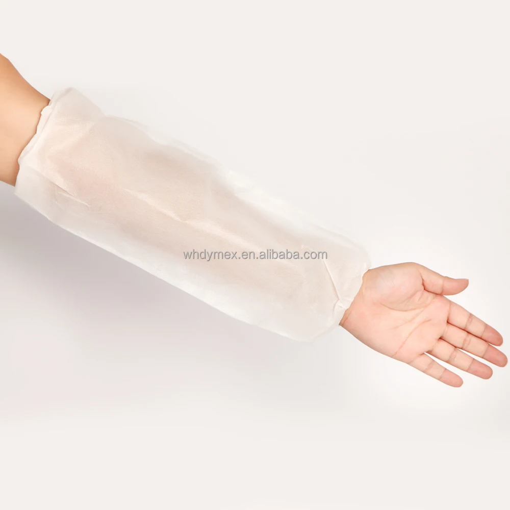 Wholesale Breathable Oversleeve Home Use Disposable Nonwoven Sleeve Cover